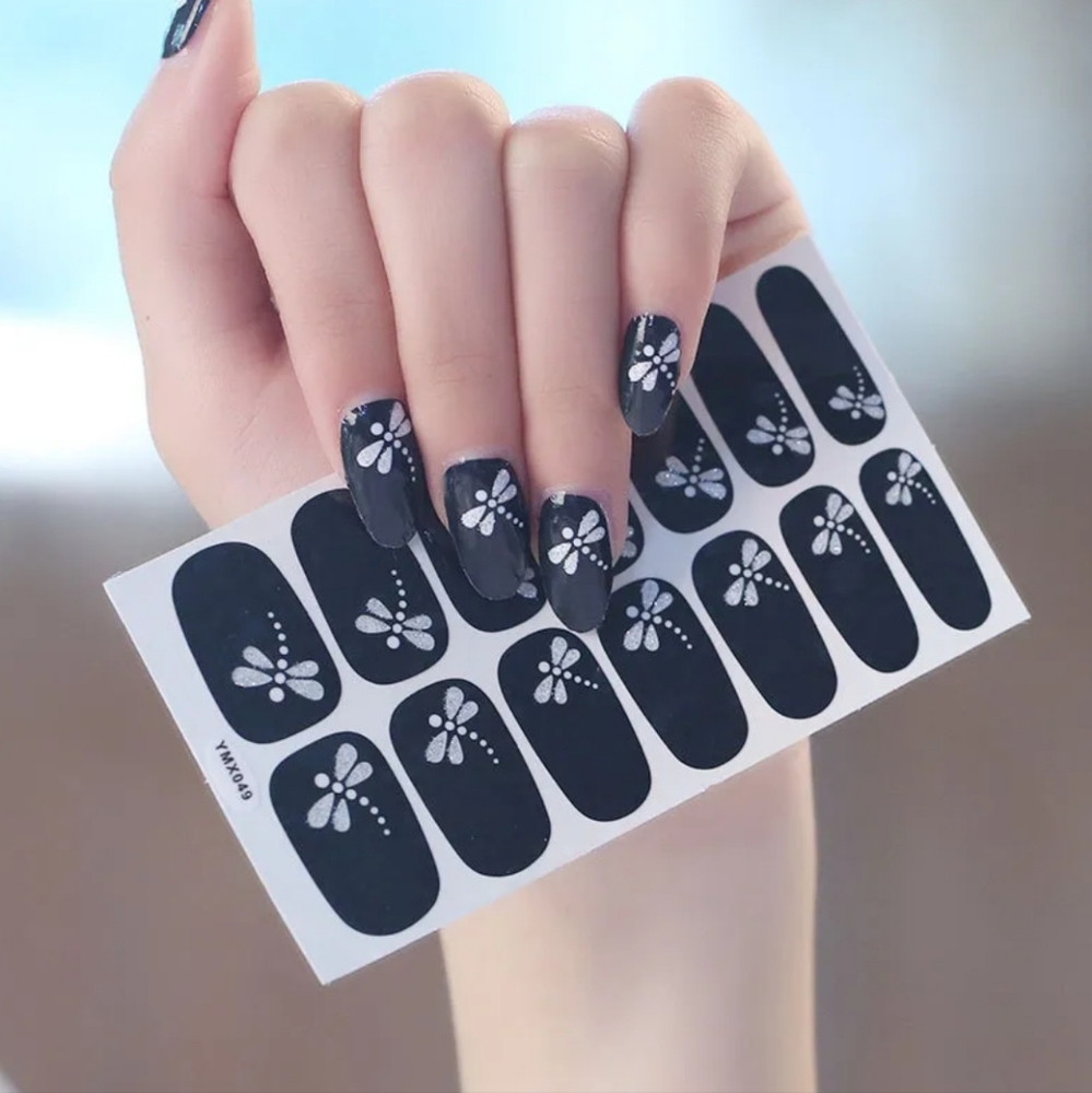 ⭐4/$15 Dragonfly Nail Wraps